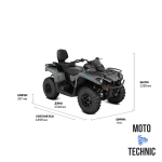 Квадроцикл BRP CAN-AM OUTLANDER MAX DPS 570 Квадроцикл BRP CAN-AM OUTLANDER MAX DPS 570