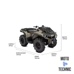 Квадроцикл BRP CAN-AM OUTLANDER X MR 650