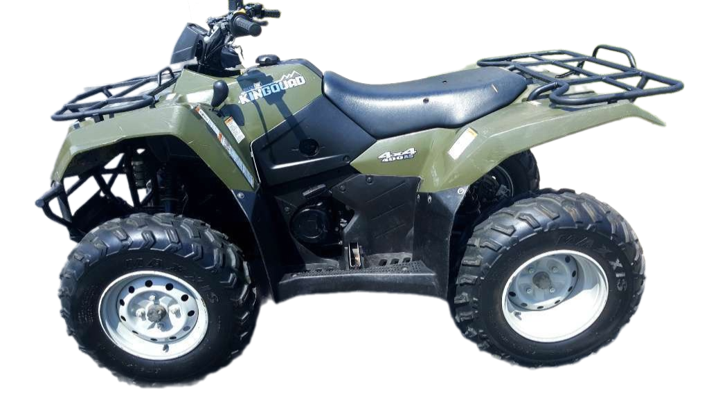 КВАДРОЦИКЛ SUZUKI KINGQUAD с пробегом